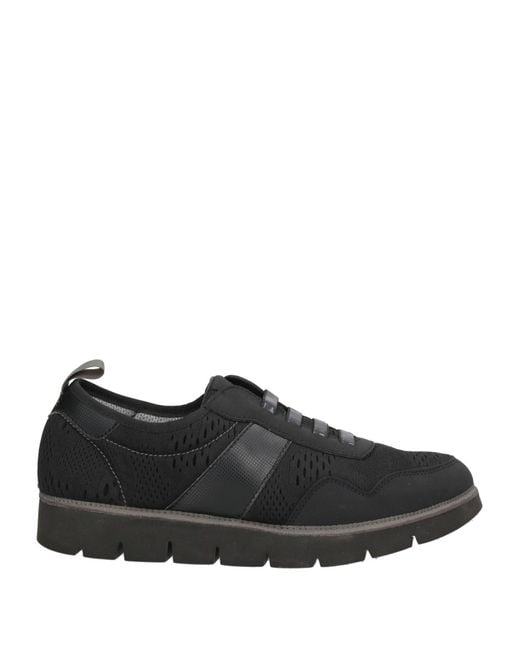 Pànchic Black Sneakers Textile Fibers for men