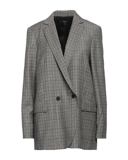 Theory Gray Suit Jacket