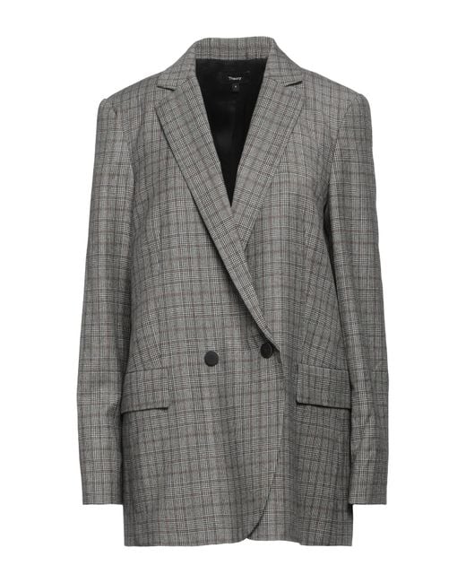 Theory Gray Suit Jacket
