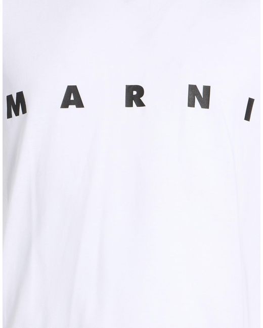 Marni White T-Shirts for men