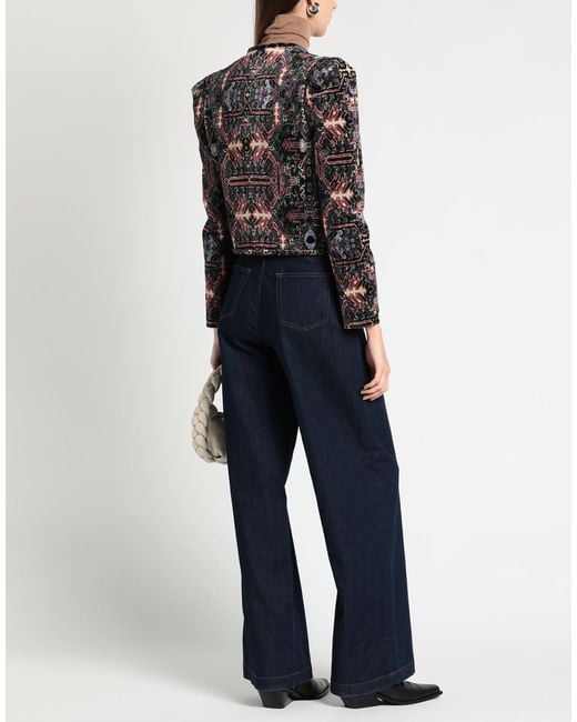 Isabel Marant Black Jacket Viscose, Paper