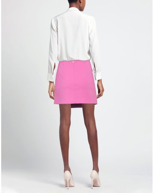 Patrizia Pepe Pink Mini Skirt