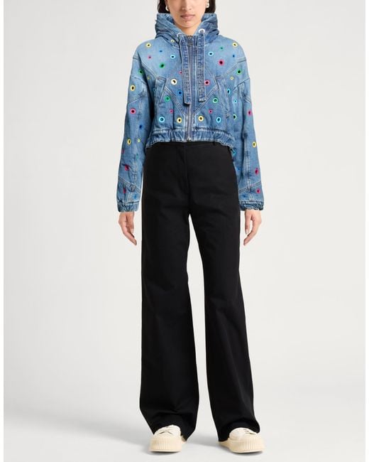 Khrisjoy Blue Denim Outerwear Cotton