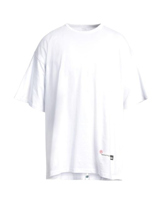 Incotex White T-shirt for men