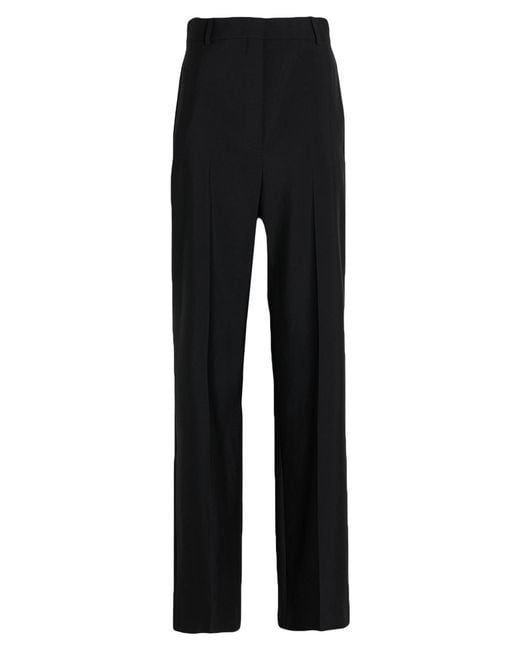 McQueen Black Pants Wool