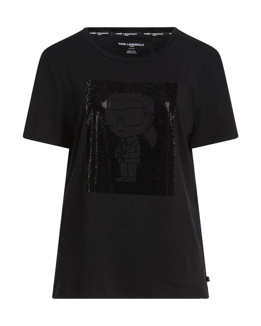 Karl Lagerfeld Black T-Shirt