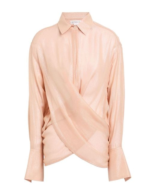 Victoria Beckham Pink Shirt