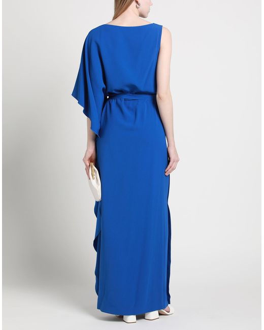 Vestido largo Alberta Ferretti de color Blue