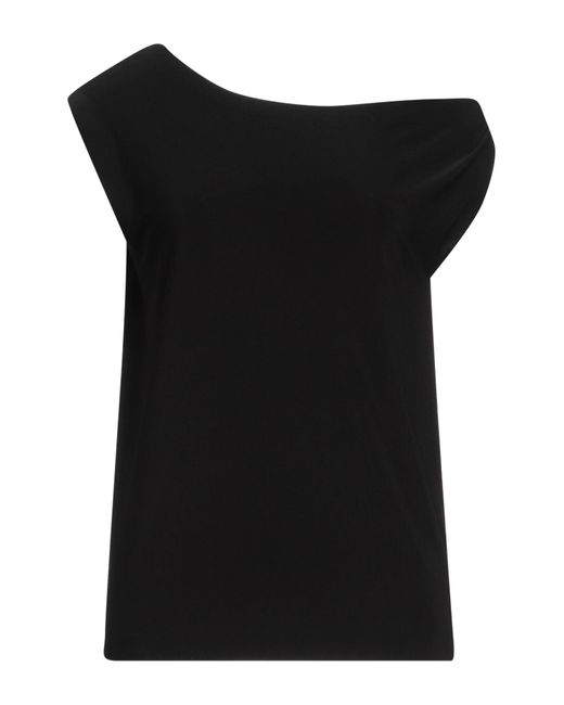T-shirt di Norma Kamali in Black
