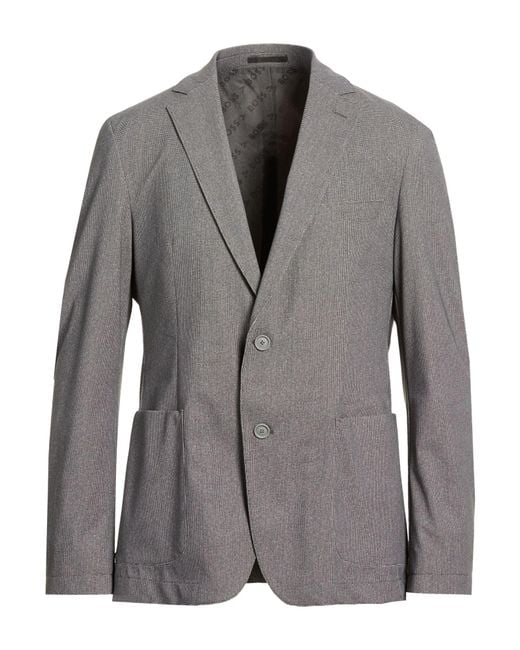 Boss Gray Blazers for men