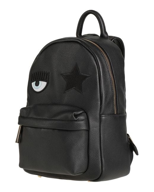 Chiara Ferragni Black Rucksack