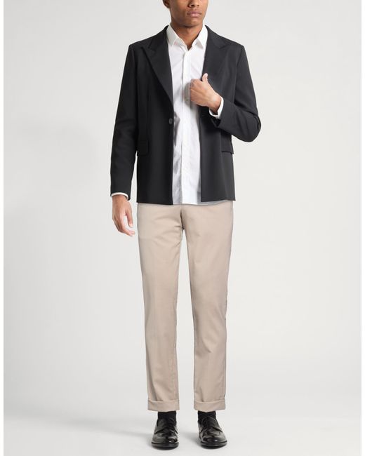 PT Torino Natural Pants Virgin Wool, Polyamide, Elastane for men