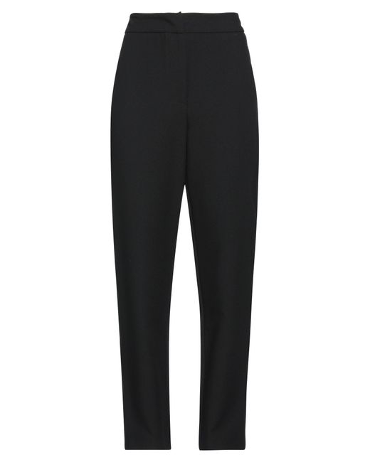 SILENCE LIMITED Black Pants Polyester, Viscose, Elastane