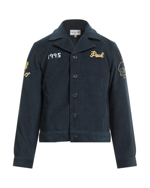 Paul & Joe Blue Jacket Cotton for men