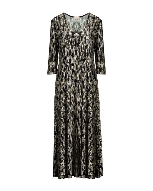 Siyu Black Maxi Dress Polyamide, Elastane