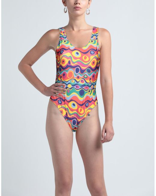 Oas Red One-piece Swimsuit