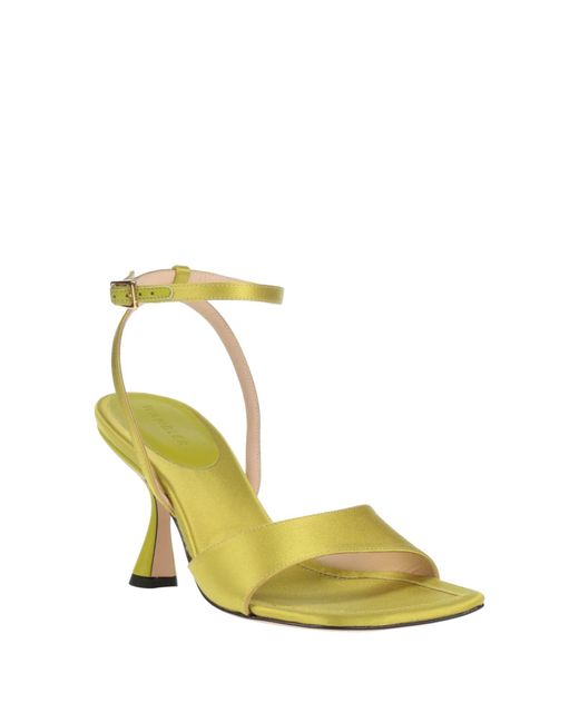 Wandler Yellow Sandals