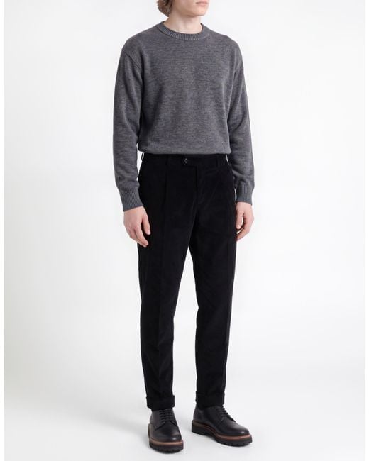 PT Torino Black Trouser for men