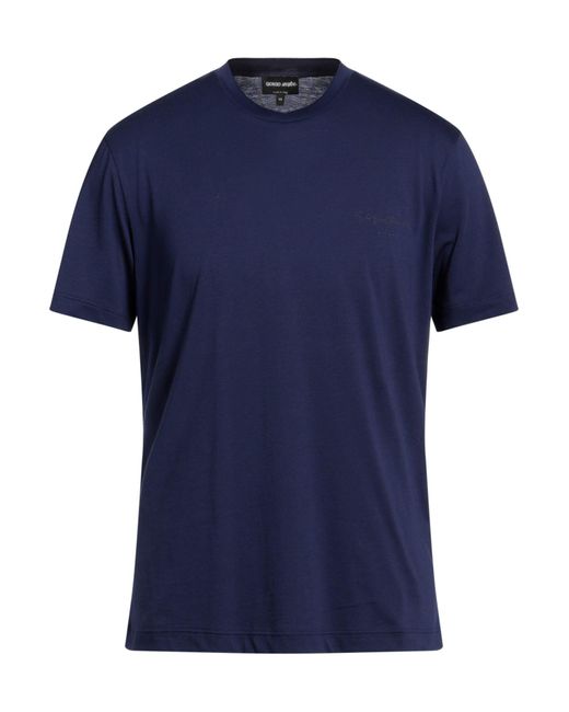 Giorgio Armani Blue T-shirt for men