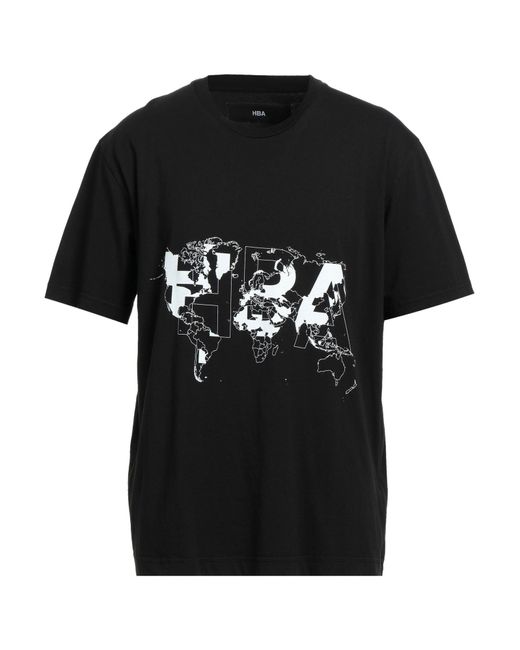Hood By Air Black T-Shirt Cotton for men