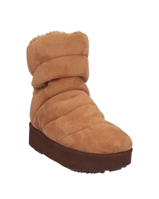 PIUMESTUDIO Brown Stiefelette