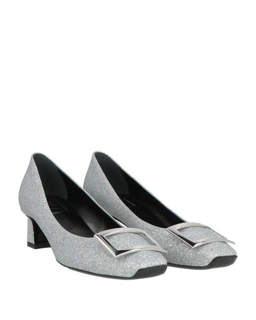 Roger Vivier White Pumps Leather