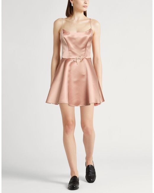 Elisabetta Franchi Pink Mini Dresses