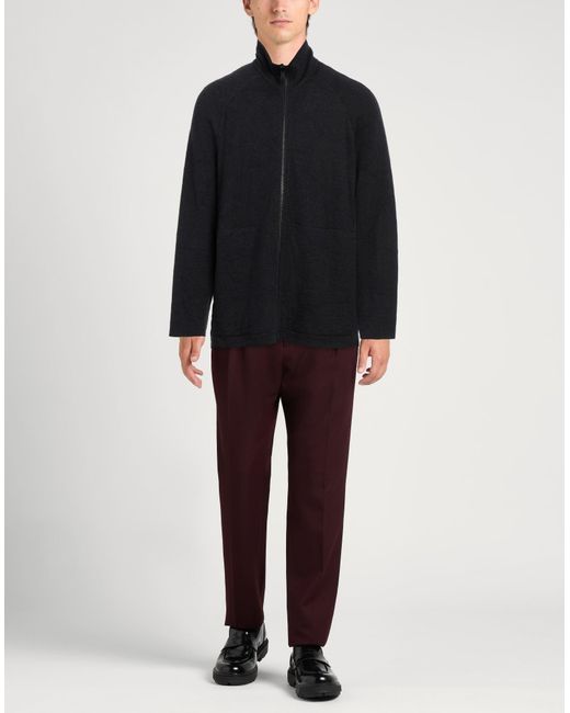 Transit Black Sweatshirt Virgin Wool, Viscose, Polyamide, Alpaca Wool for men