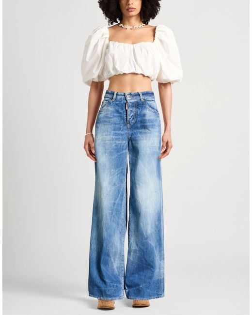 DSquared² Blue Jeans Cotton