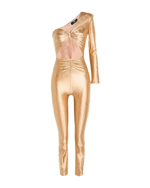 Elisabetta Franchi White Jumpsuits