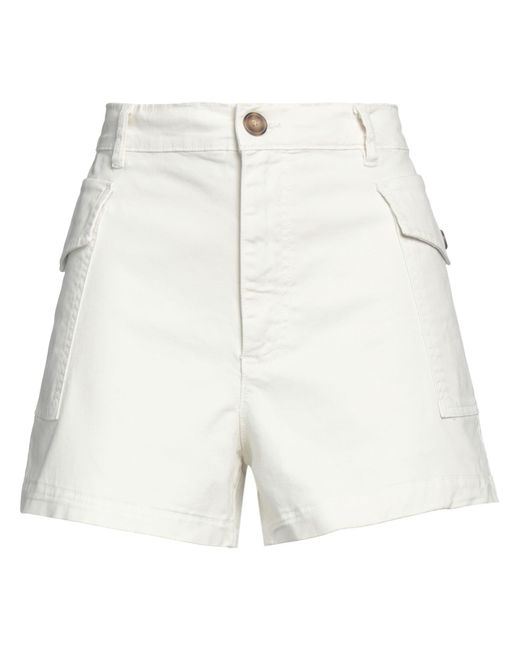 FRAME White Shorts & Bermuda Shorts