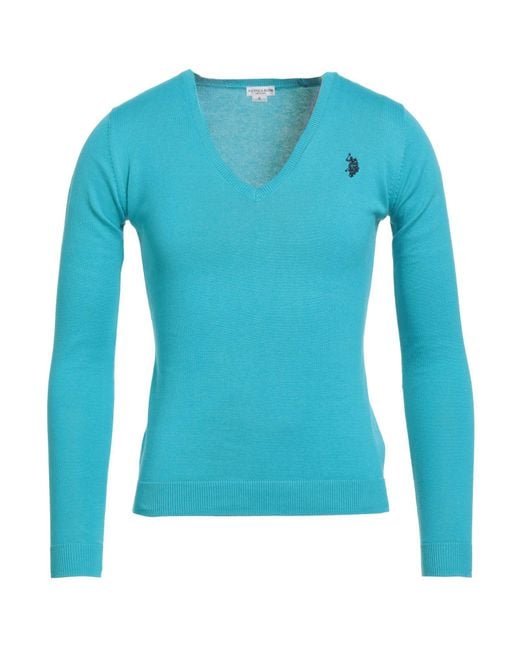 U..Polo Assn. Pullover U.S. POLO ASSN. pour homme en coloris Blue