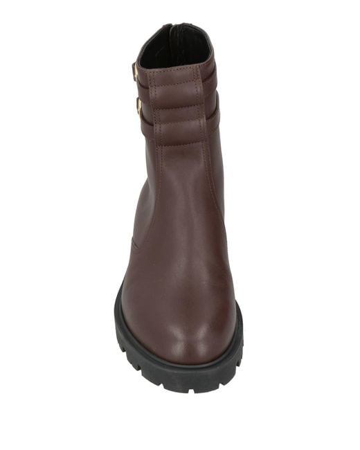Céline Brown Ankle Boots