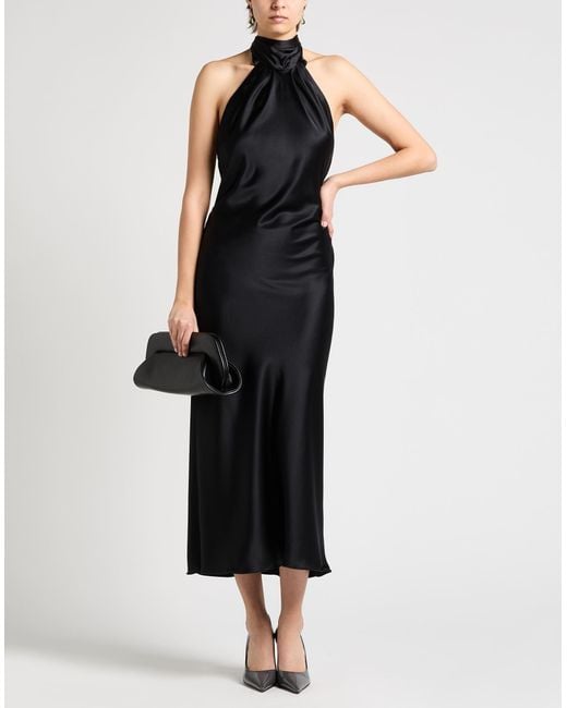 Max Mara Black Maxi-Kleid