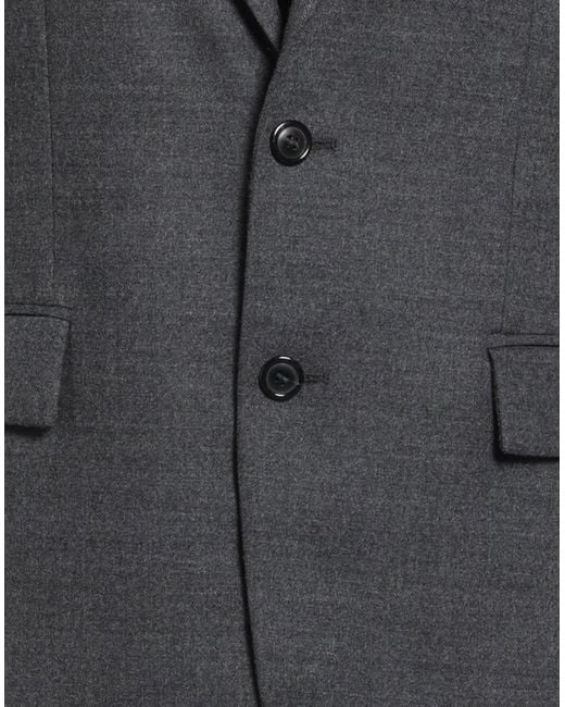 Grifoni Black Blazer Wool, Elastane for men