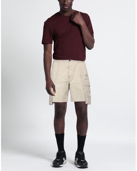 DSquared² Natural Shorts & Bermuda Shorts Cotton for men