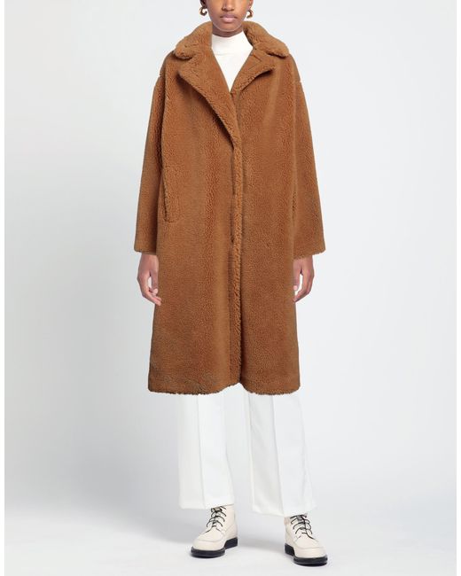 Stand Studio Brown Shearling & Teddy