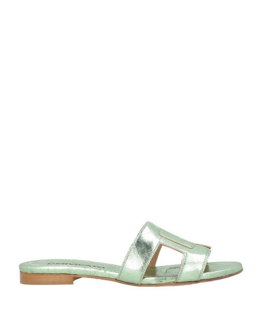 Bervicato Green Sandals