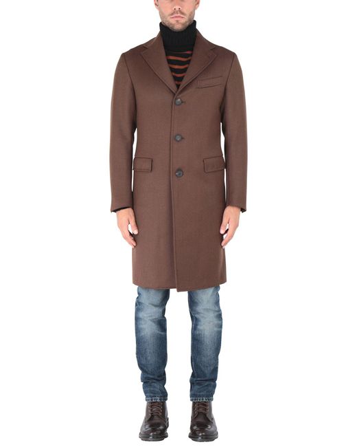 The Gigi Coat in Brown for Men - Lyst