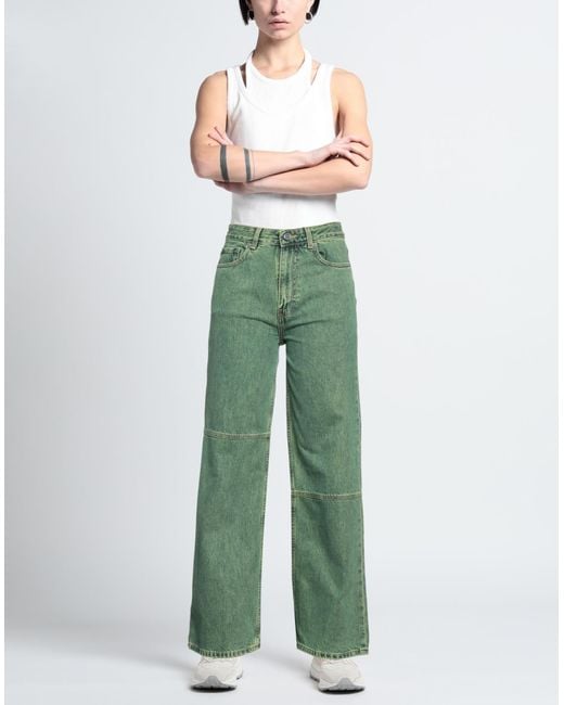 Ganni Green Jeans