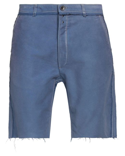 Maison Margiela Blue Denim Shorts for men