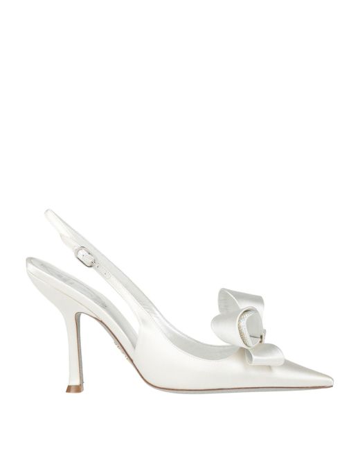 Rene Caovilla White Pumps