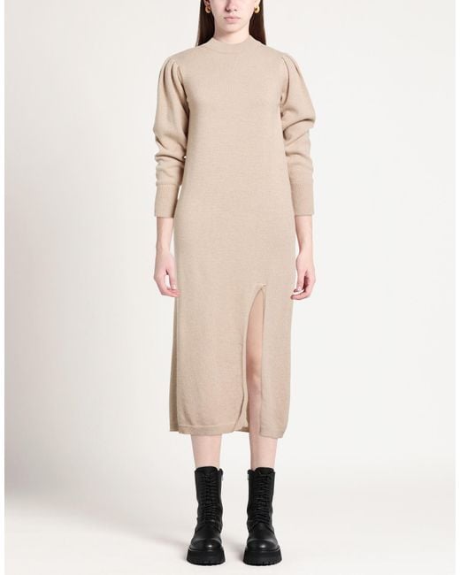 Rebel Queen Natural Midi Dresses