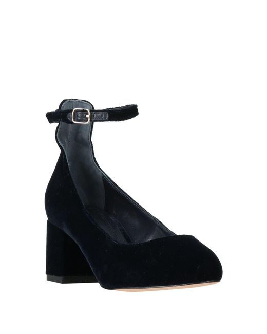 Sandro Black Midnight Pumps Textile Fibers