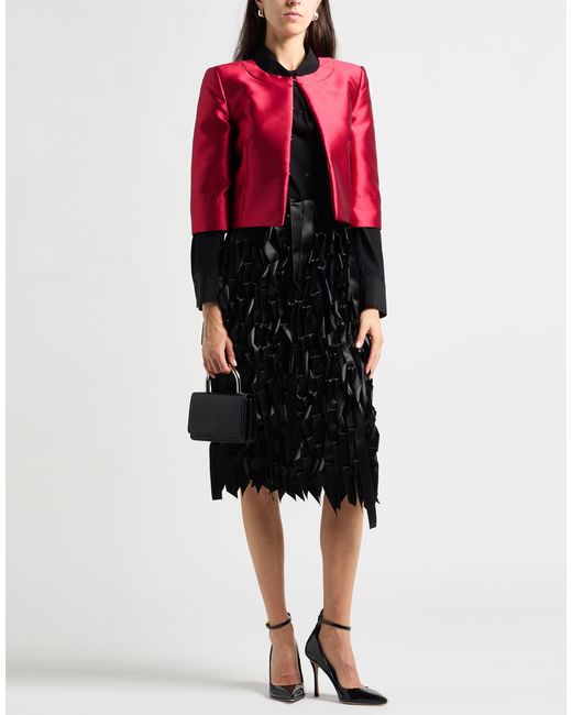 Alberta Ferretti Red Blazer