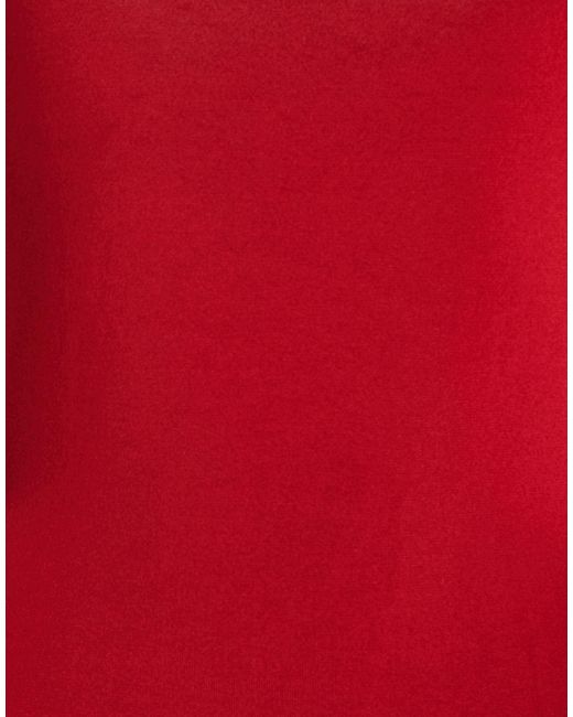 Alexandre Vauthier Red Rust Bodysuit Viscose, Polyamide, Elastane