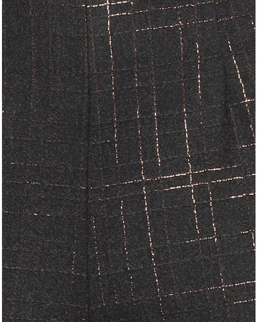 Piazza Sempione Gray Steel Pants Virgin Wool, Elastane, Synthetic Fibers, Polyamide, Polyester