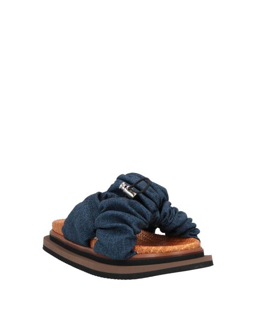 Hogan Blue Sandals