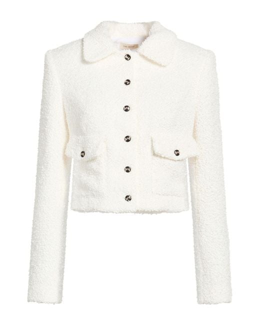 The Mannei White Jacket Cotton, Polyester, Polyamide