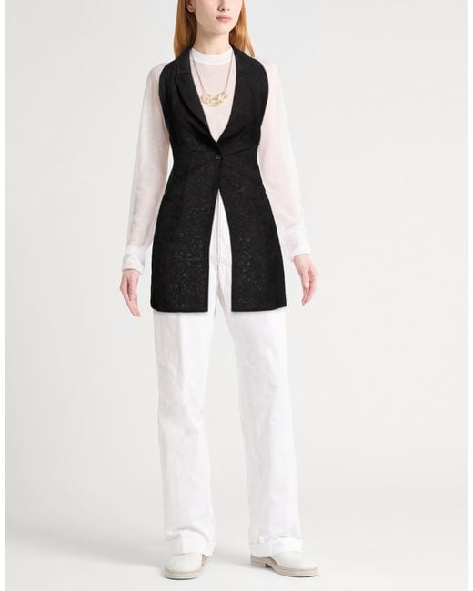 Masnada Black Top Viscose, Linen